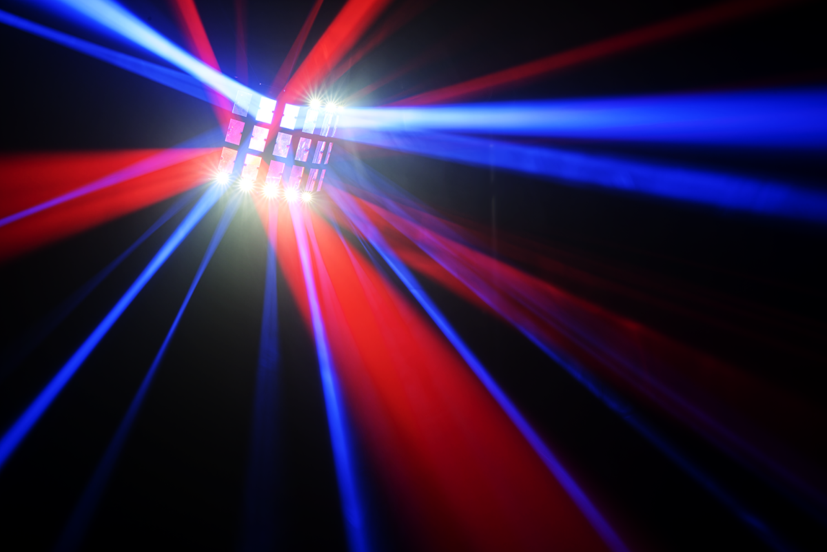 ALGAM LIGHTING Helios II – Effet 2-en-1 Derby + Stroboscope