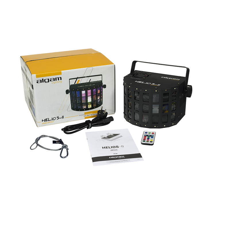 ALGAM LIGHTING Helios II – Effet 2-en-1 Derby + Stroboscope