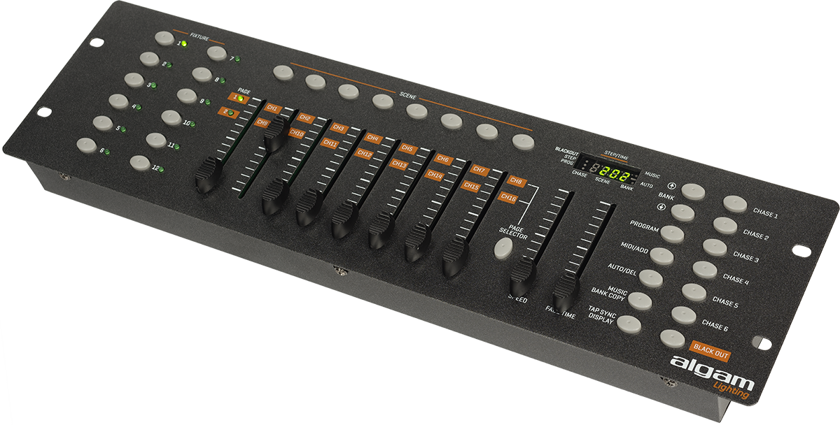 Contrôleur DMX 192 Canaux – ALGAM LIGHTING Light 192