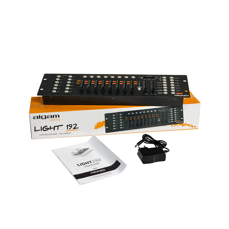 Contrôleur DMX 192 Canaux – ALGAM LIGHTING Light 192