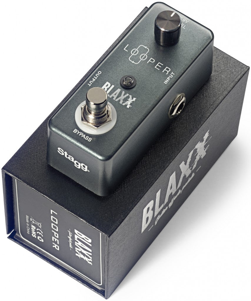 PÉDALE LOOPER BLAXX POUR GUITARE ET BASSE ÉLECTRIQUES