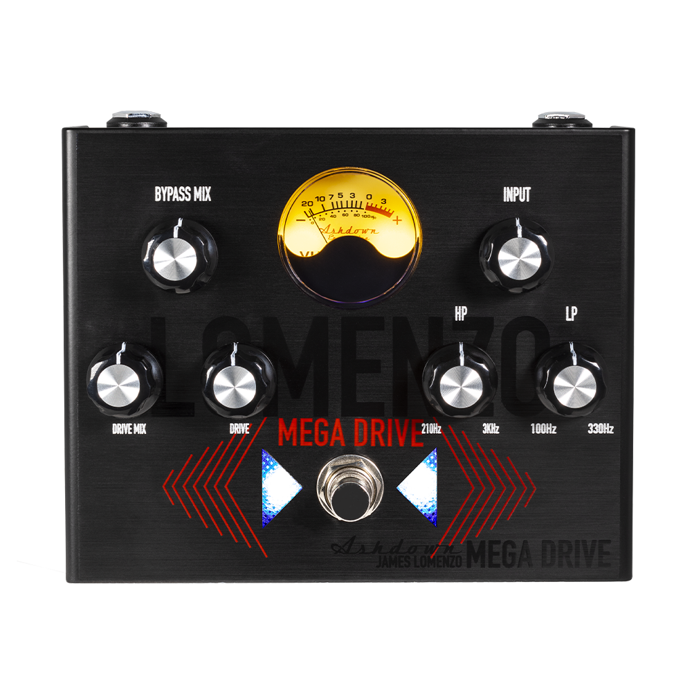 Pédale Signature James LoMenzo Ashdown JLO-MEGADRIVE
