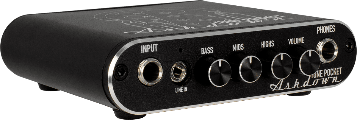 Interface audio préampli basse Ashdown Tone Pocket Noir