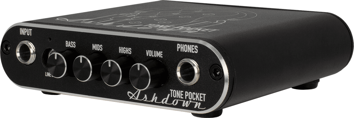 Interface audio préampli basse Ashdown Tone Pocket Noir