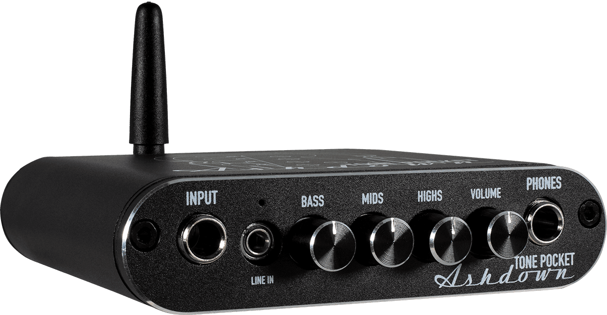 Interface Audio / Préampli Basse Ashdown Tone Pocket Bluetooth Noir
