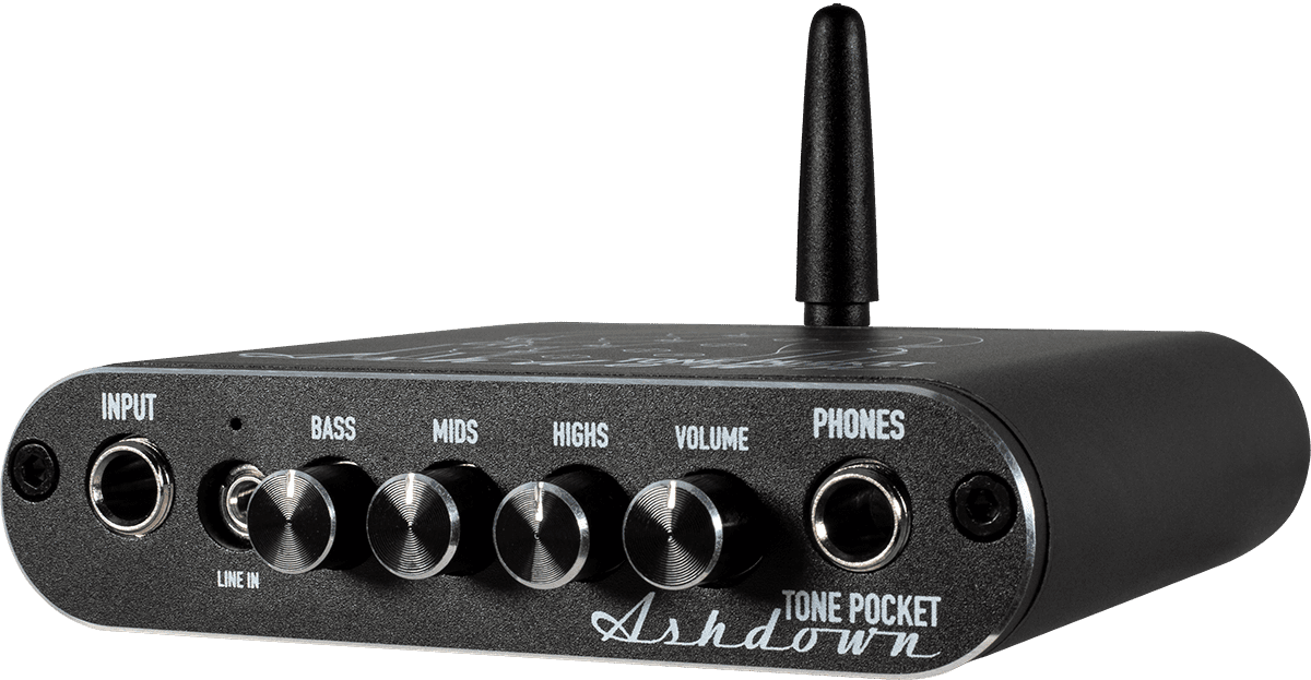 Interface Audio / Préampli Basse Ashdown Tone Pocket Bluetooth Noir