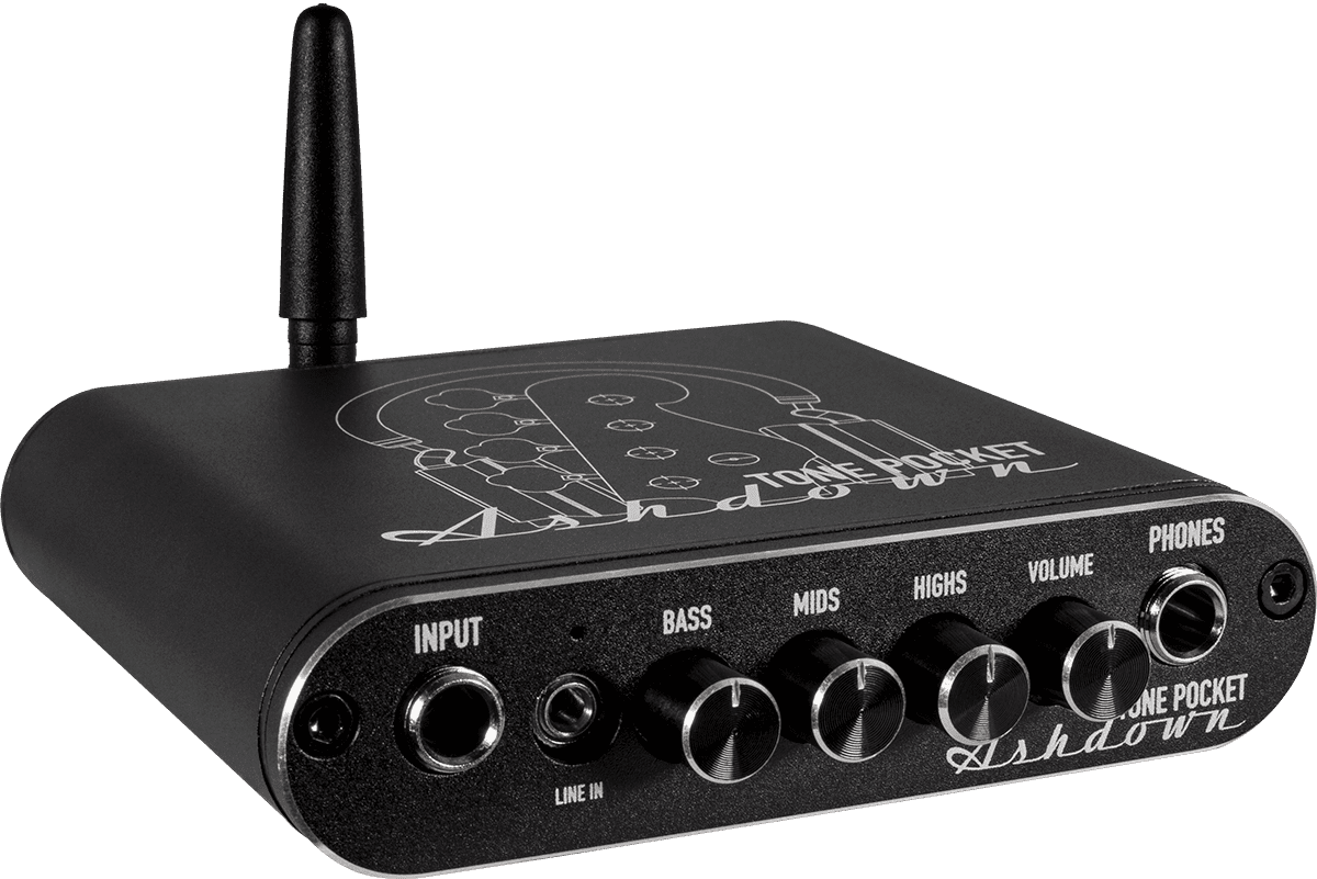 Interface Audio / Préampli Basse Ashdown Tone Pocket Bluetooth Noir