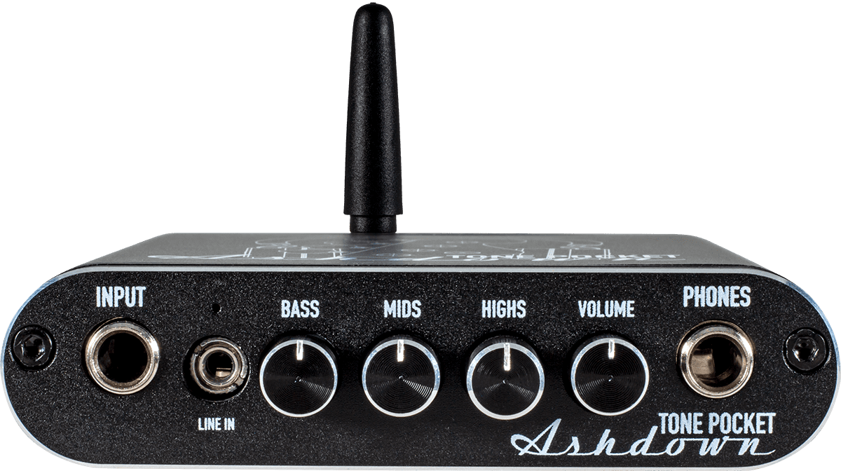Interface Audio / Préampli Basse Ashdown Tone Pocket Bluetooth Noir