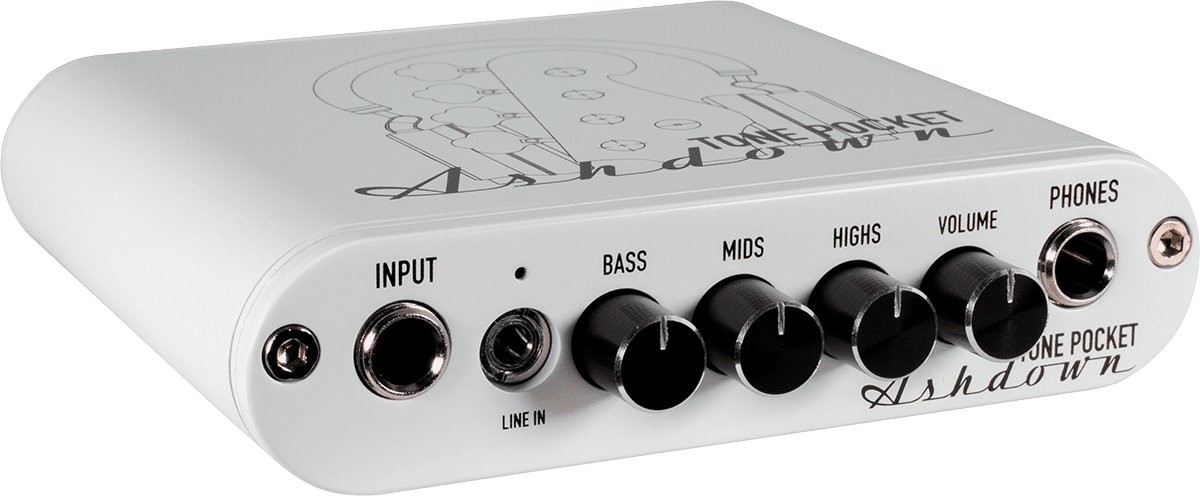 Interface Audio / Préampli Basse Ashdown Tone Pocket Blanc