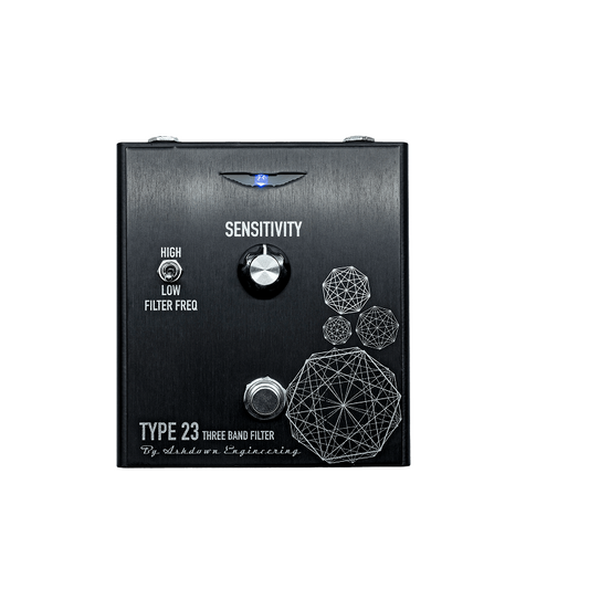 ASHDOWN TYPE-23-UK – Filtre 3 bandes Made in UK (SOLDES - FIN DE SÉRIE)