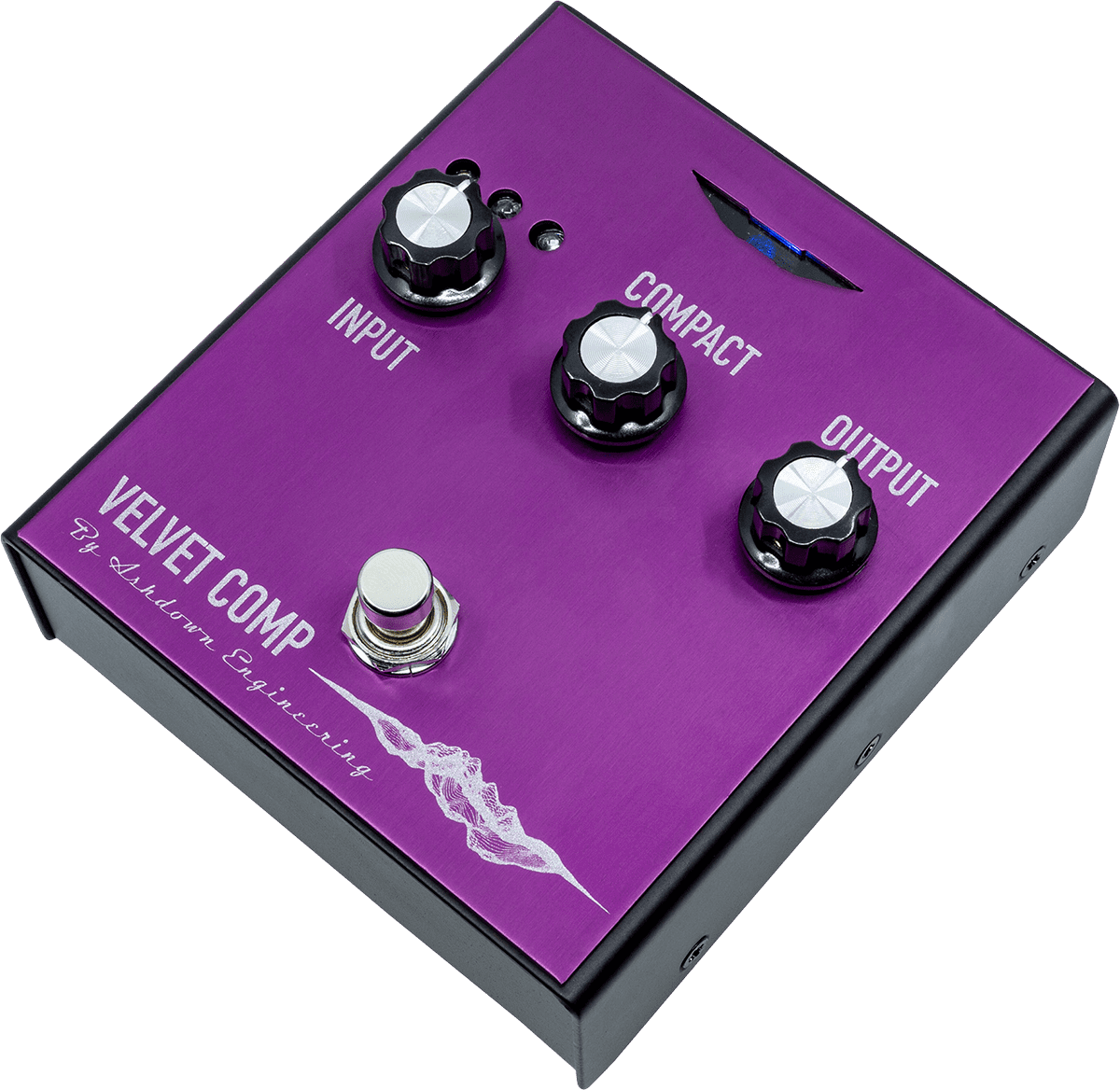 ASHDOWN Velvet Comp UK – Pédale compresseur Made in UK (SOLDES - FIN DE SÉRIE)