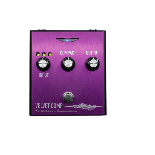ASHDOWN Velvet Comp UK – Pédale compresseur Made in UK (SOLDES - FIN DE SÉRIE)