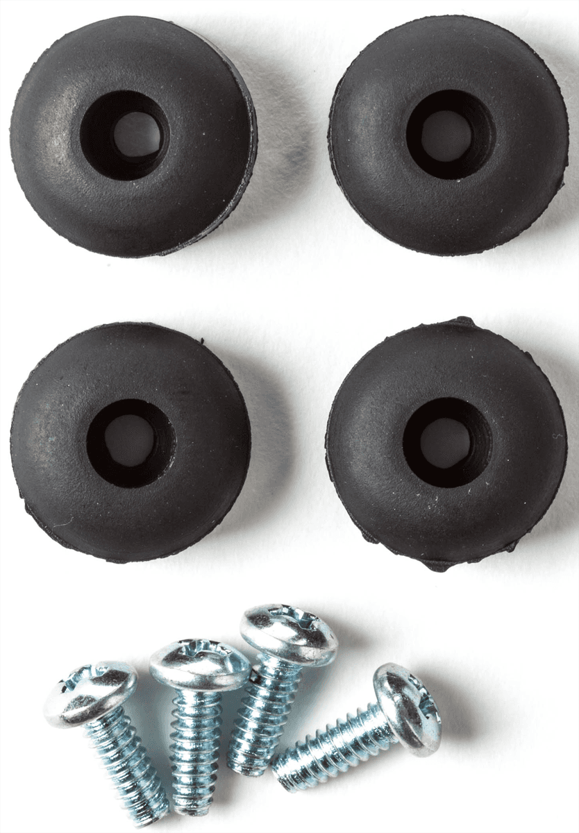 lot de 4 pieds pour pedale waha wah DUNLOP ECB151