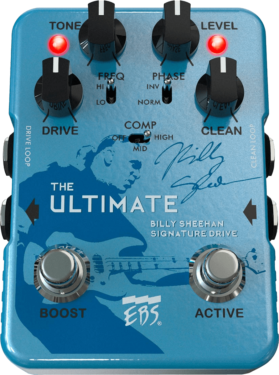 PEDALE OVERDRIVE ULTIMATE SIGNATURE EBS SHEEHAN ULTIMATE