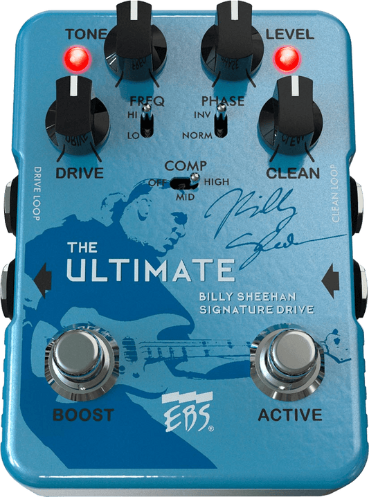 PEDALE OVERDRIVE ULTIMATE SIGNATURE EBS SHEEHAN ULTIMATE
