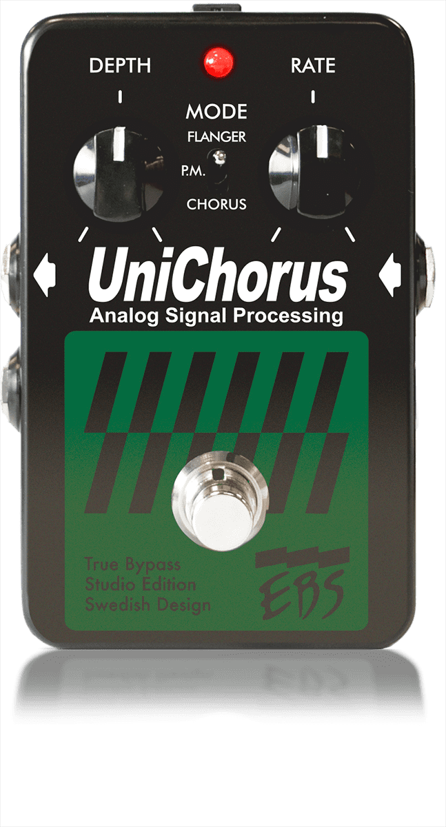 PEDALE MODULATION UNICHORUS ANALOGIQUE 3 MODES EBS UNICHORUS-SE