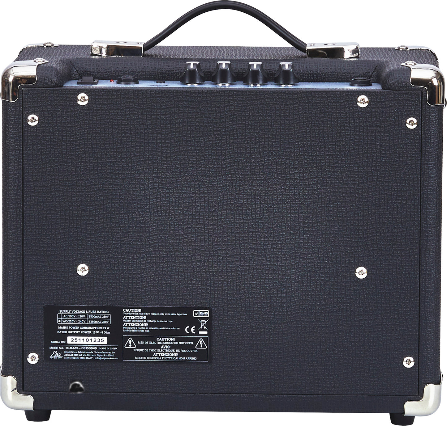 AMPLI BASSE EKO 15W BA15