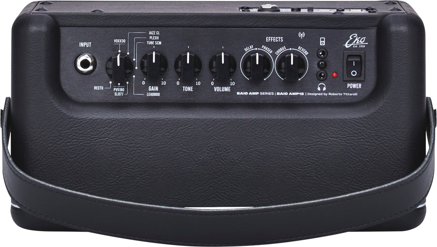 AMPLI GUITARE EKO BAIO 15W FX + BLUETOOTH