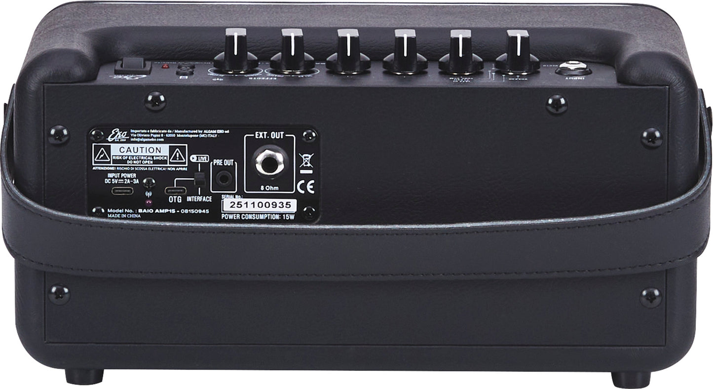AMPLI GUITARE EKO BAIO 15W FX + BLUETOOTH