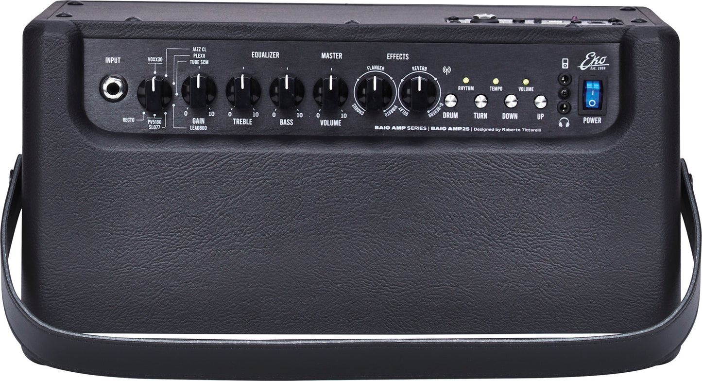 AMPLI GUITARE EKO BAIO 25W FX + DRUM + BLUETOOTH