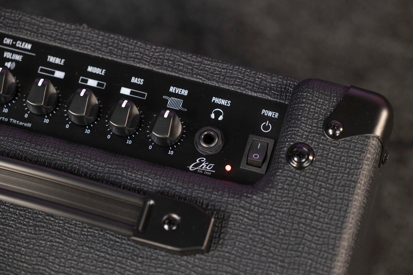 Ampli guitare électrique EKO Black Stealth 35W Reverb BS35