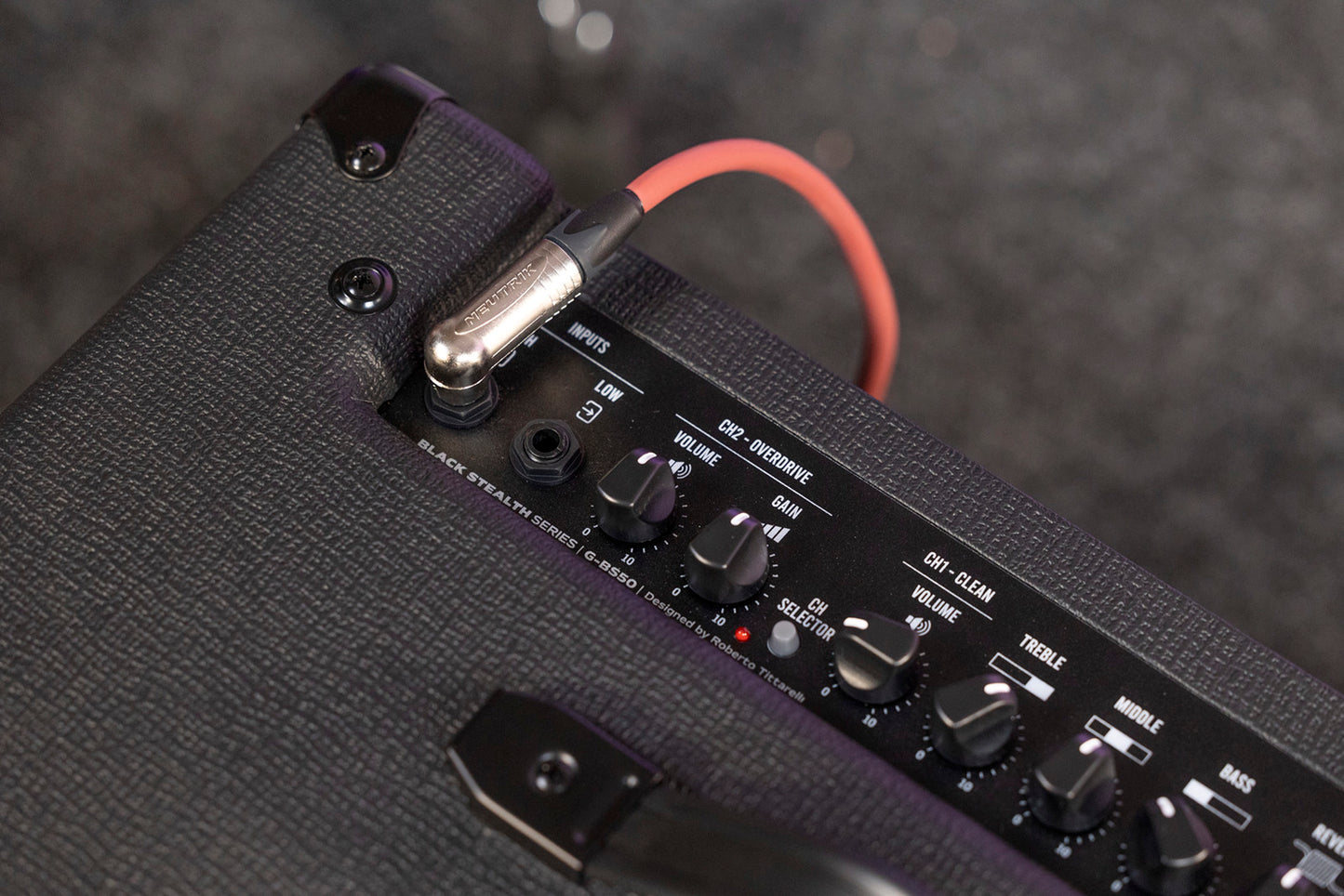 Ampli guitare électrique Eko Black Stealth 50W Reverb BS50