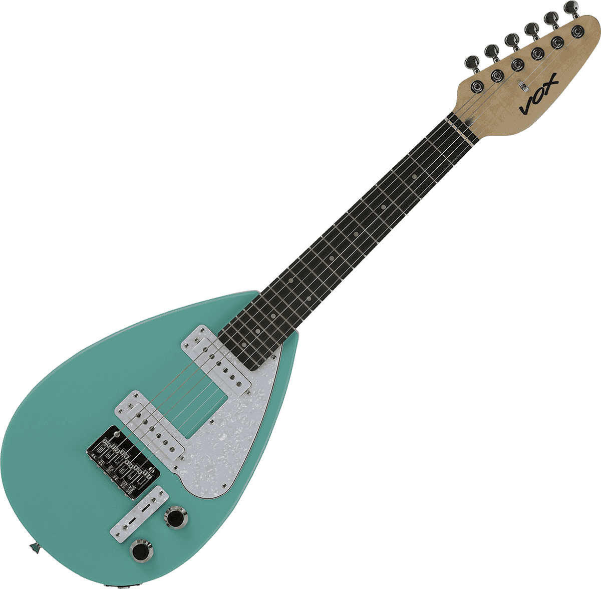 Mini guitare électrique VOX Mark III Mini Aqua Green
