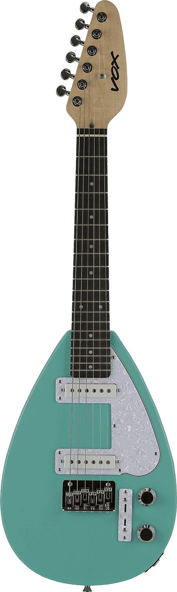 Mini guitare électrique VOX Mark III Mini Aqua Green