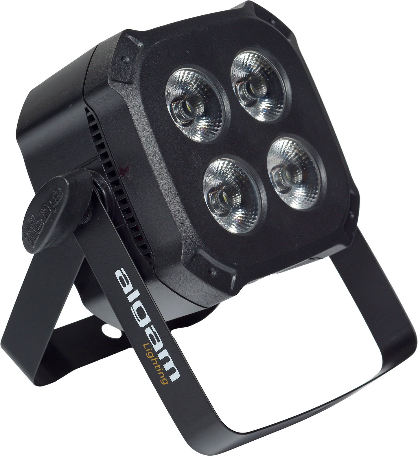 Projecteur LED Quad – Par LED 4 × 6 W 4-en-1 Compact avec Télécommande ALGAM LIGHTING MINIPAR46-QUAD