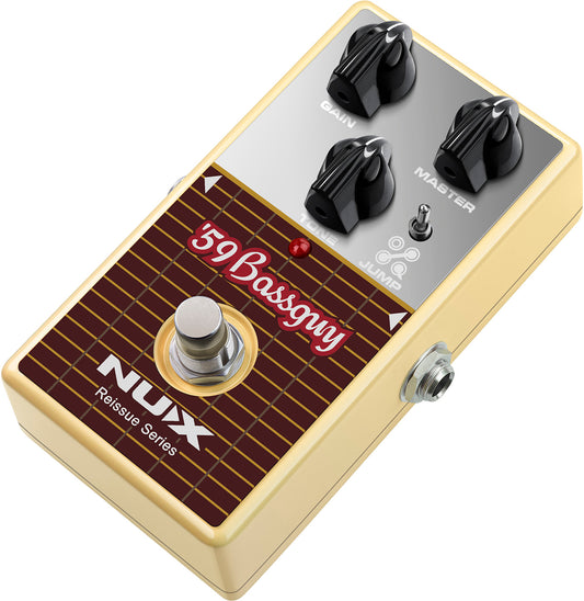 PEDALE OVERDRIVE TYPE BASSMAN VINTAGE NUX 59-BASSGUY-OD