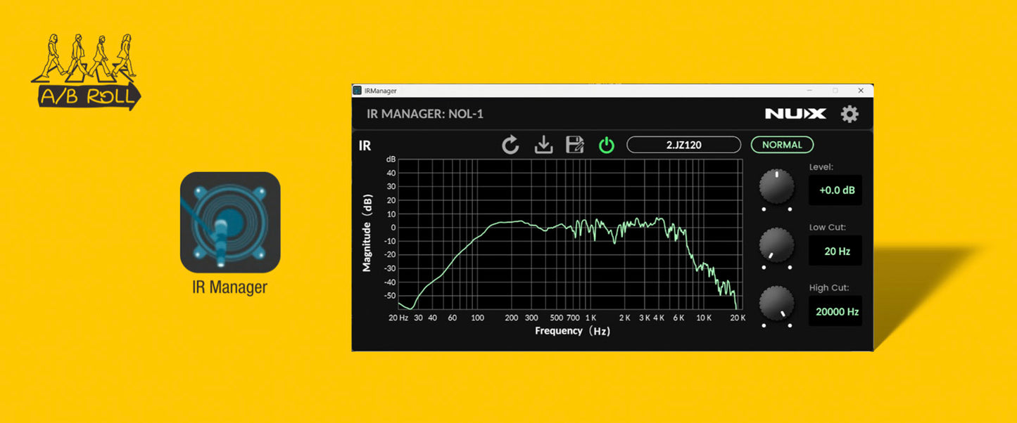 PEDALE OCTAVER LOOPER IR LOADER NUX A/B ROLL