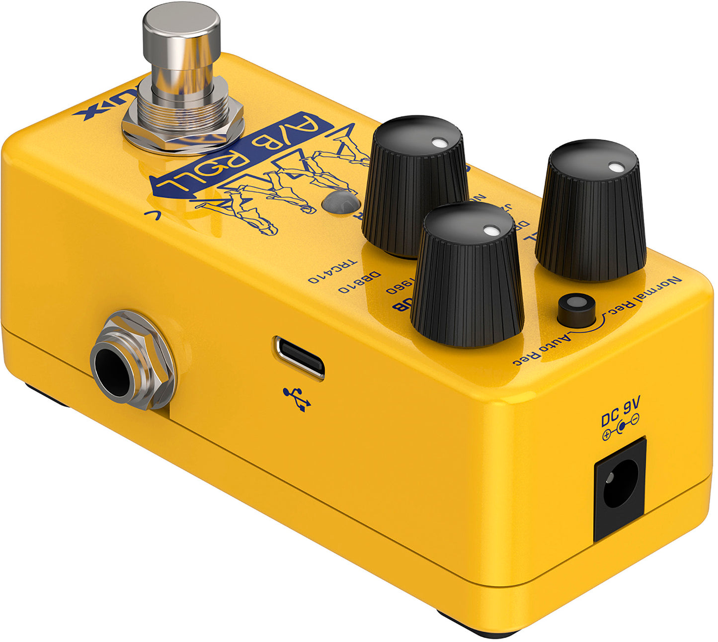 PEDALE OCTAVER LOOPER IR LOADER NUX A/B ROLL