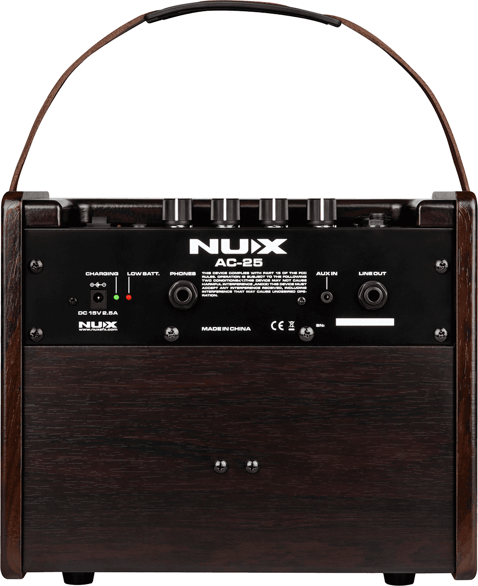 Ampli guitare acoustique 25W NUX AC25