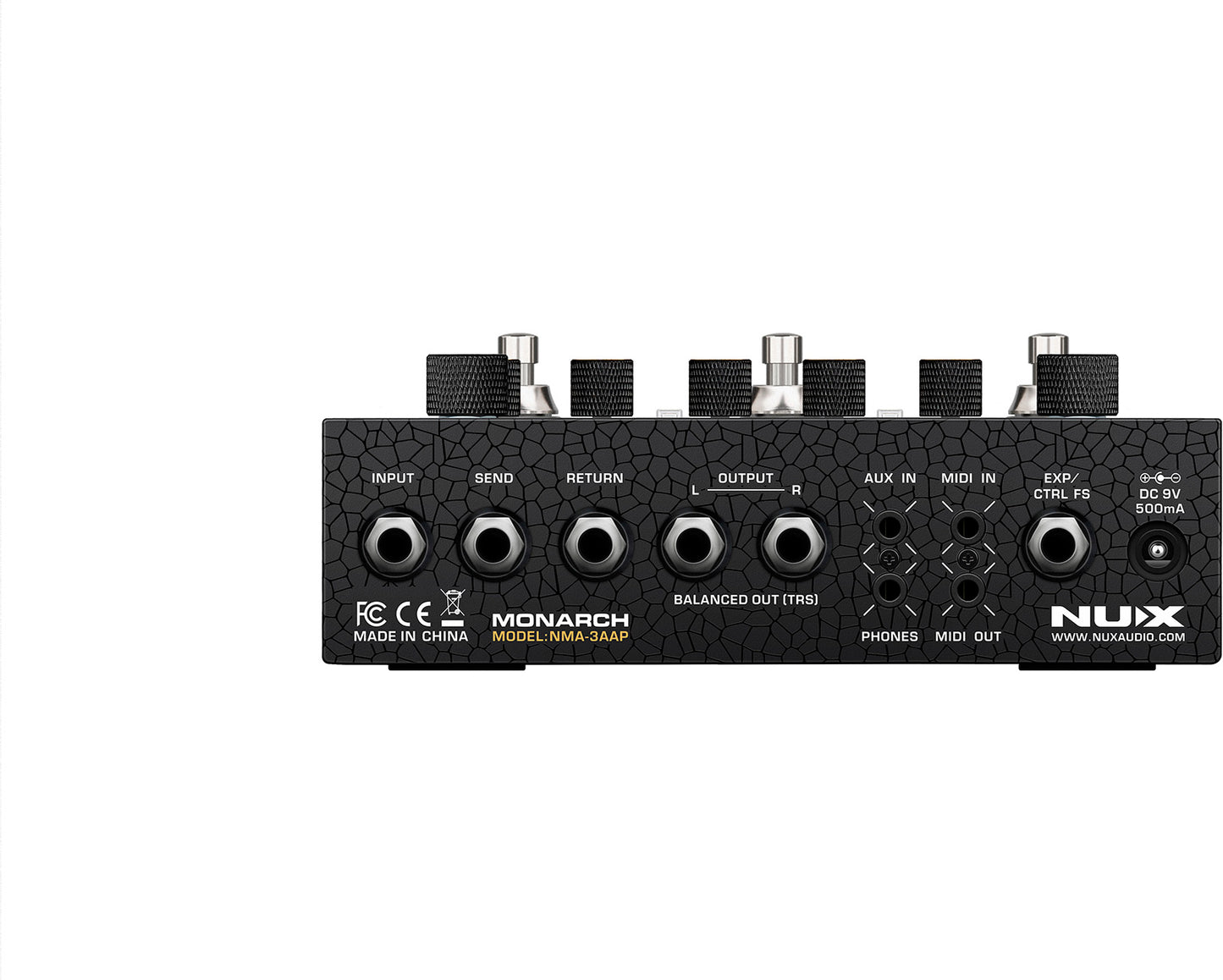 PEDALE Simulateur d'ampli de puissance et d'IR STEREO NUX AMPACADEMY-STOMP