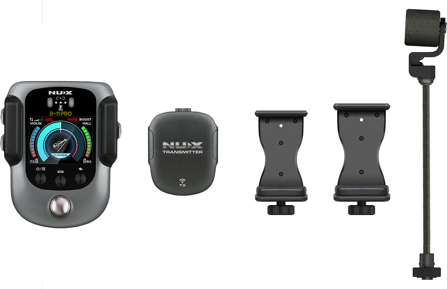 Système sans-fil complet pour violon 2,4GHz NUX B-11 Pro