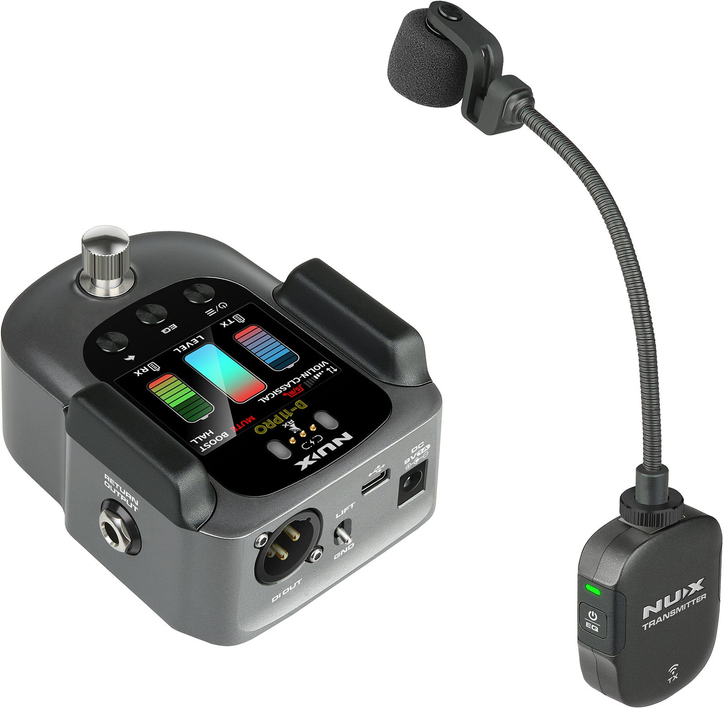 Système sans-fil complet pour violon 2,4GHz NUX B-11 Pro