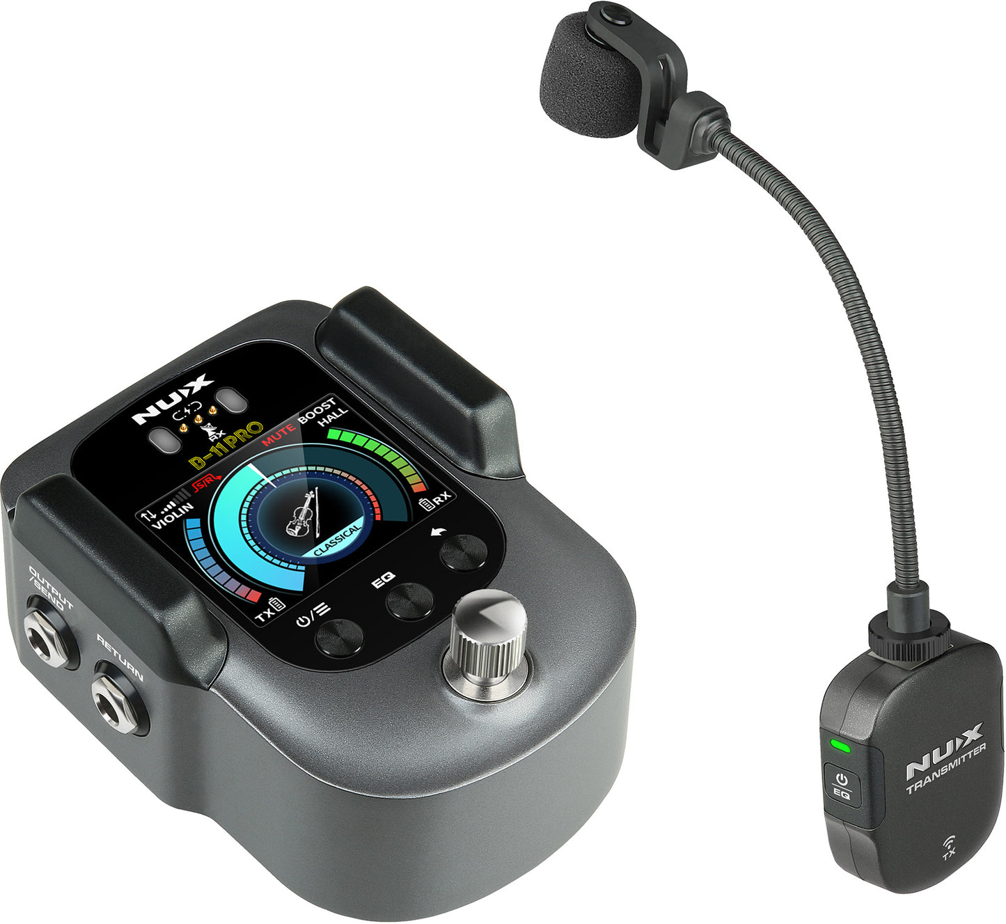 Système sans-fil complet pour violon 2,4GHz NUX B-11 Pro