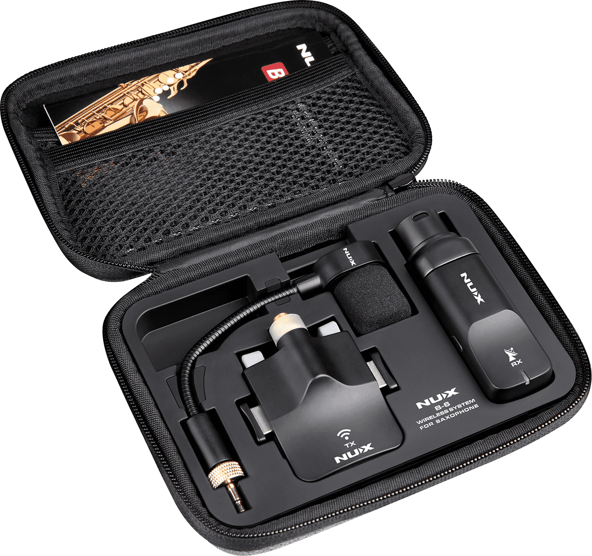 Système sans fil pour saxophone 2,4 GHz NUX B6