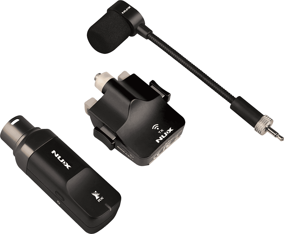 Système sans fil pour saxophone 2,4 GHz NUX B6