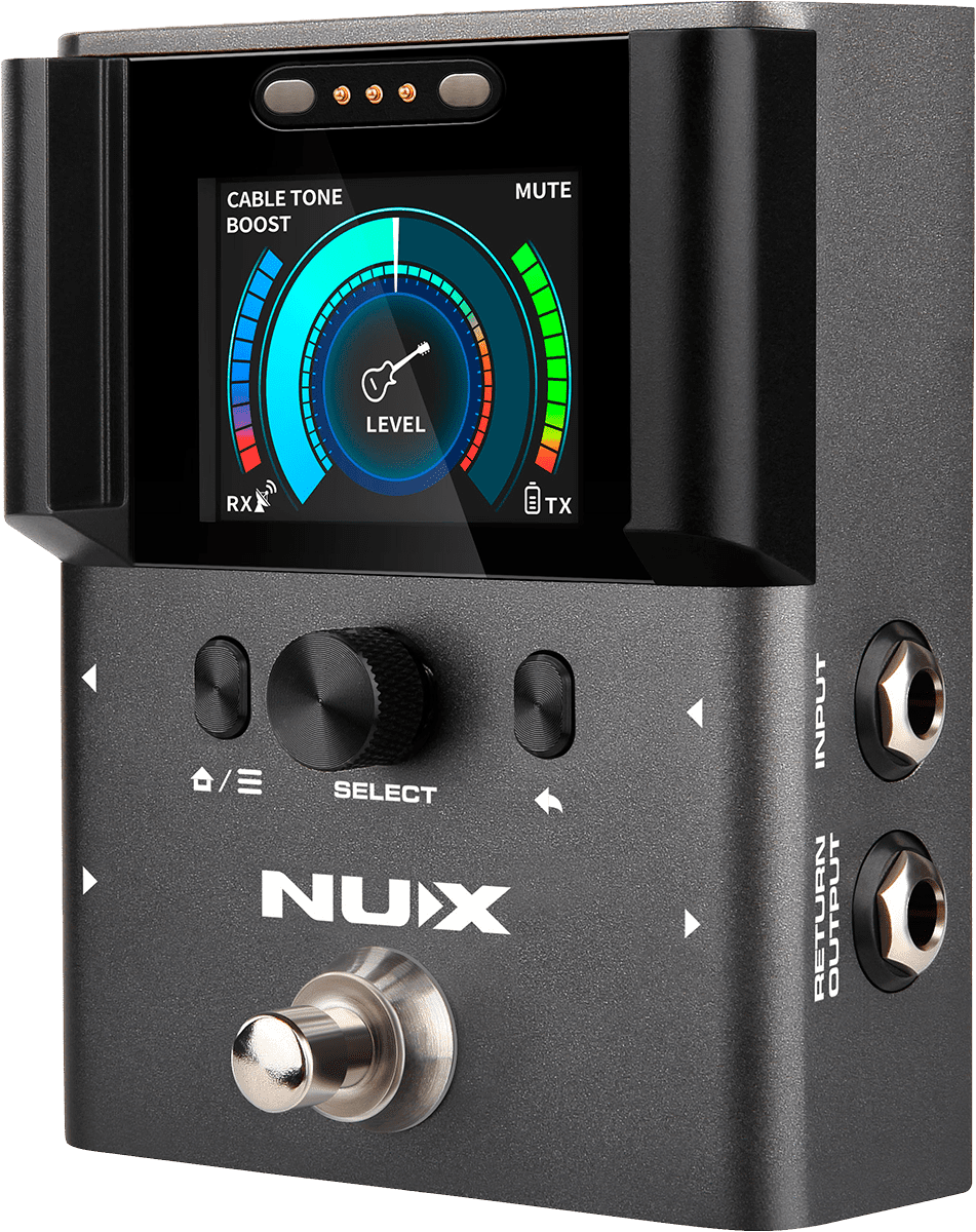 Système sans-fil complet guitare pedalboard 2,4 GHz NUX B8