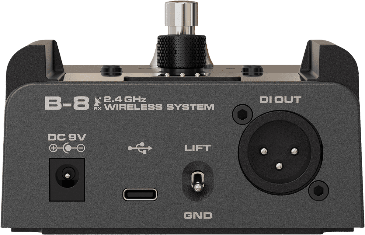 Système sans-fil complet guitare pedalboard 2,4 GHz NUX B8