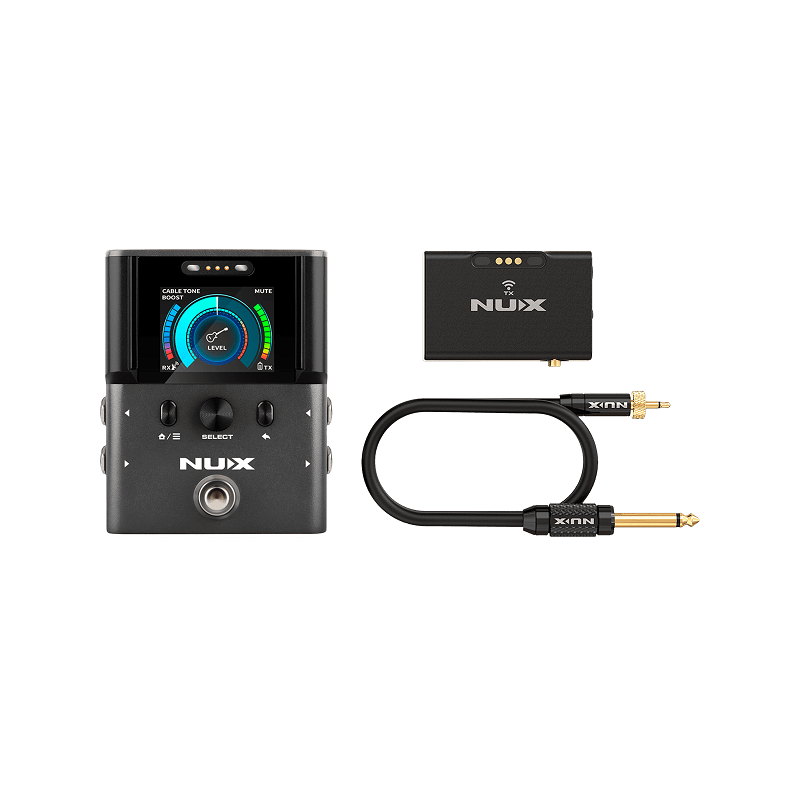 Système sans-fil complet guitare pedalboard 2,4 GHz NUX B8
