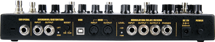 PEDALIER MULTI-EFFETS GUITARE NUX CERBERUS