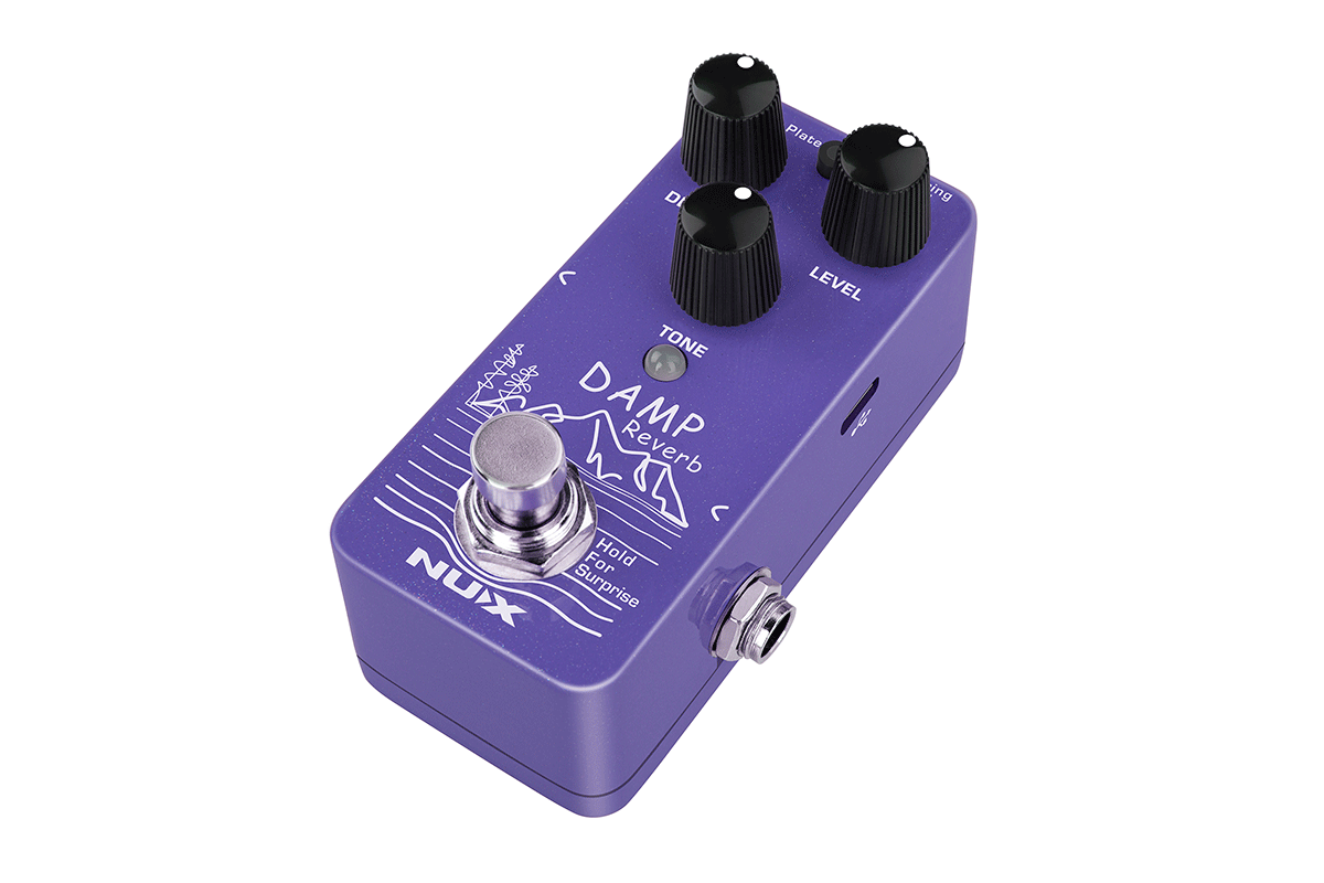 PEDALE REVERB NUMERIQUE 3 MODES SHIMMER/FREEZE NUX DAMP-REVERB