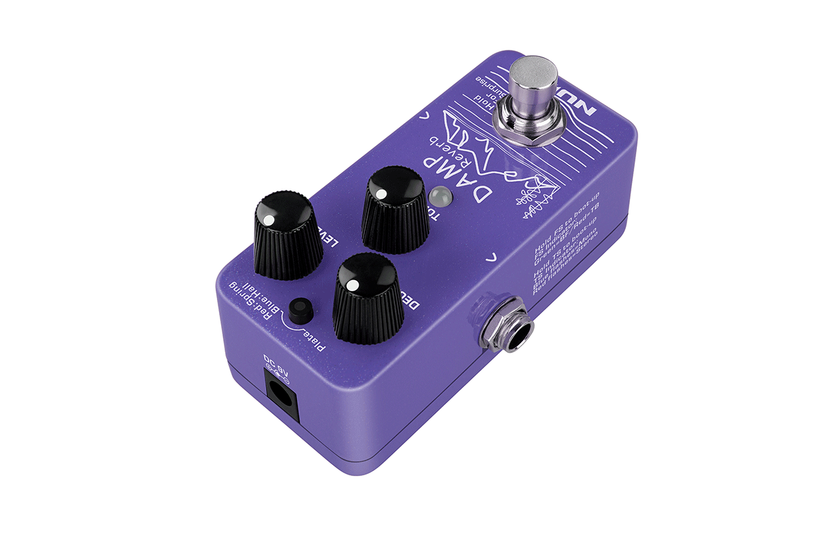 PEDALE REVERB NUMERIQUE 3 MODES SHIMMER/FREEZE NUX DAMP-REVERB