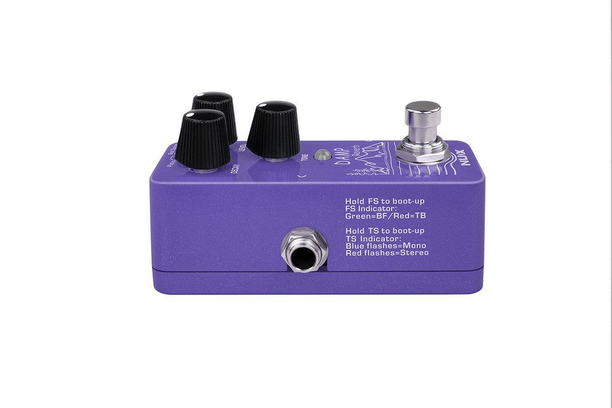 PEDALE REVERB NUMERIQUE 3 MODES SHIMMER/FREEZE NUX DAMP-REVERB