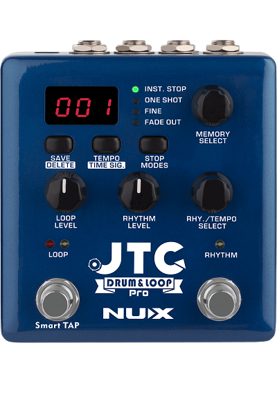 PEDALE LOOPER ET BOITE A RYTHMES  NUX DRUM & LOOP