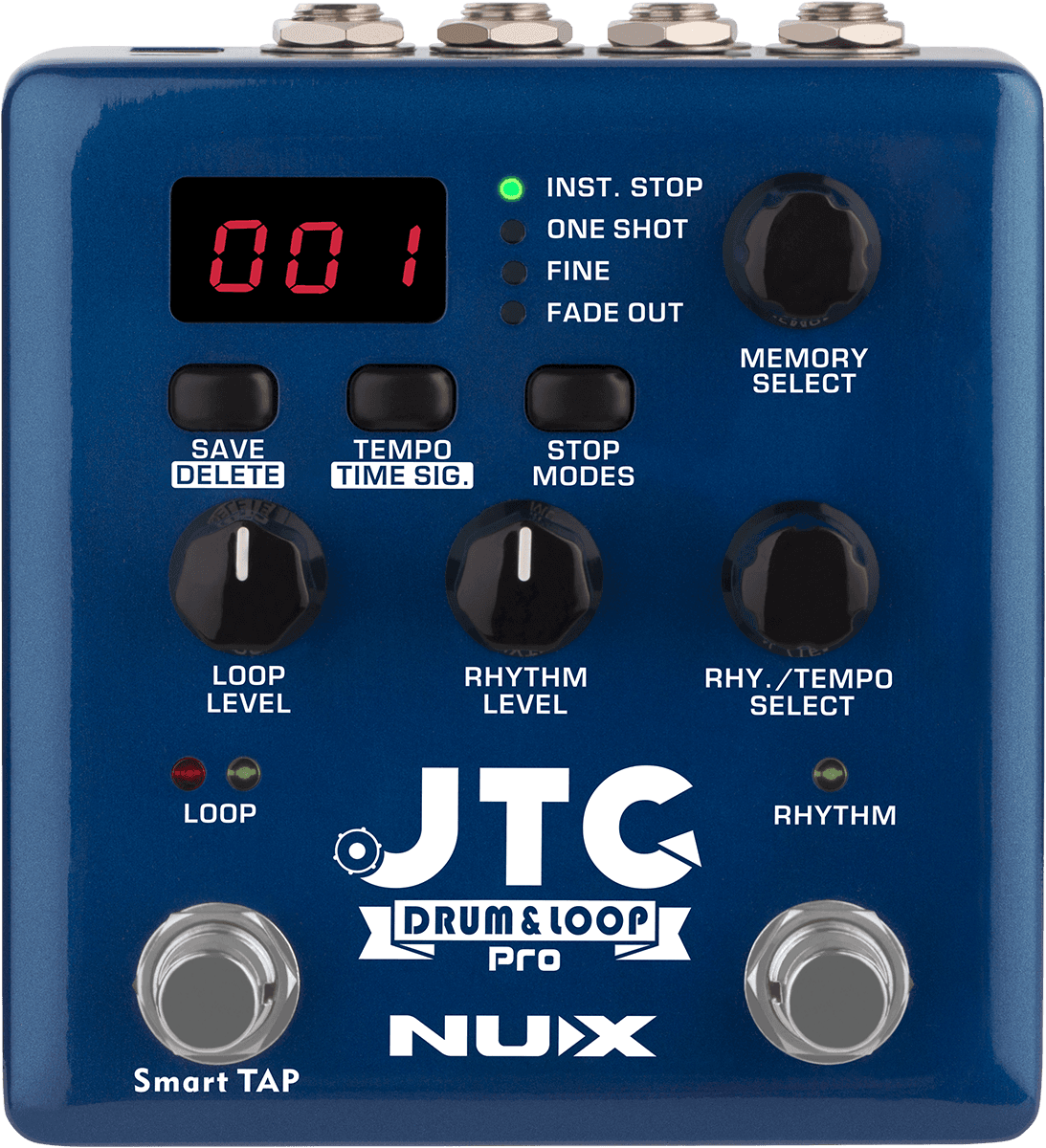 PEDALE LOOPER ET BOITE A RYTHMES  NUX DRUM & LOOP