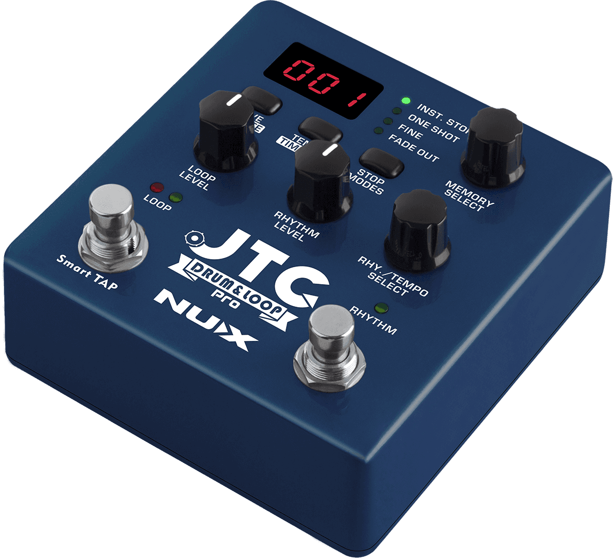 PEDALE LOOPER ET BOITE A RYTHMES  NUX DRUM & LOOP