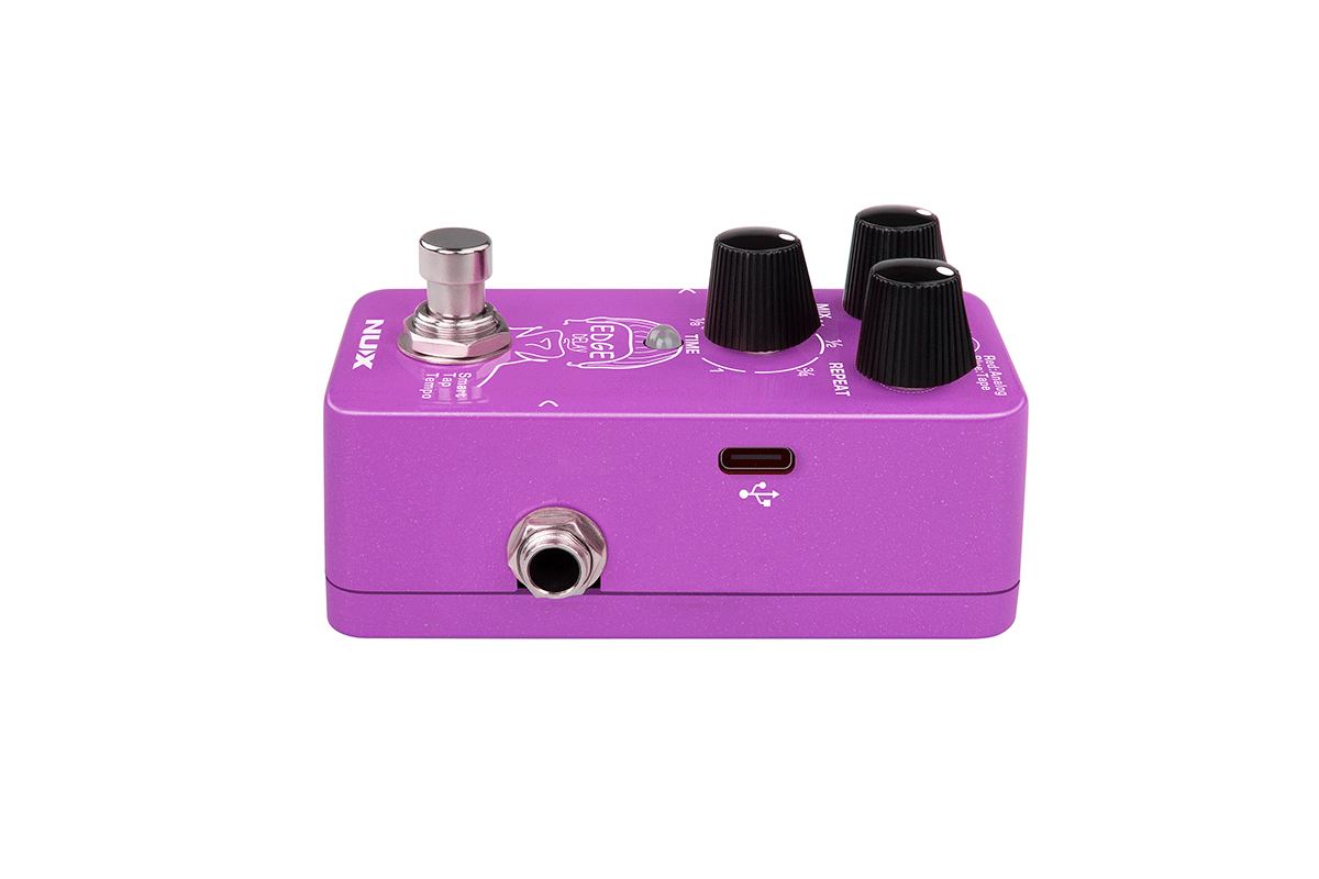 PEDALE DE DELAY NUMERIQUE 3 MODES - TAPE TEMPO NUX EDGE-DELAY